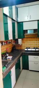 Kitchen Image of 1065 Sq.ft 2 BHK Apartment / Flat for rent in Meenal Balmukanda Residency, Raj Nagar Extension Ghaziabad for Rs. 15000