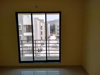 Bedroom Image of 600 Sq.ft 2 BHK Apartment / Flat for sale in Qualcon Greenwood Estate Phase 2, Hedutane Navi Mumbai for Rs. 4200000