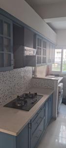 Kitchen Image of 1355 Sq.ft 2.5 BHK Apartment / Flat for rent in L And T Raintree Boulevard, Sahakara Nagar Bengaluru for Rs. 55500
