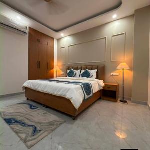 Bedroom Image of 1251 Sq.ft 2 BHK Apartment / Flat for rent in Ekta Floral, Tangra Kolkata for Rs. 35000