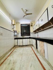 Kitchen Image of 3000 Sq.ft 3 BHK Builder Floor for rent in Greater Kailash New Delhi for Rs. 110000