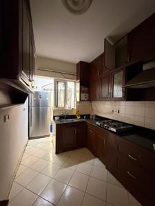 Kitchen Image of 1900 Sq.ft 3 BHK Apartment / Flat for rent in Cooke Town Bengaluru for Rs. 100000
