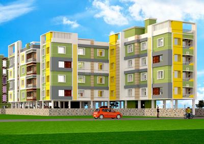 Image of 1049 Sq.ft 2 BHK Apartment / Flat for sale in Belghoria, Kolkata for Rs. 4668050