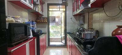 Kitchen Image of 595 Sq.ft 1 BHK Apartment / Flat for sale in Shree Chamunda Garden, Thakurli Thane for Rs. 4850000