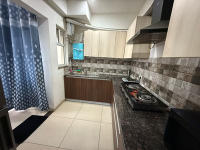Kitchen Image of 900 Sq.ft 2 BHK Apartment / Flat for rent in Sushma Joynest MOH 1, Bir Chhat Mohali for Rs. 28000
