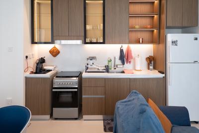 Kitchen Image of 635 Sq.ft 1 BHK Apartment / Flat for sale in Ras Al Khor Dubai for Rs. 44367926
