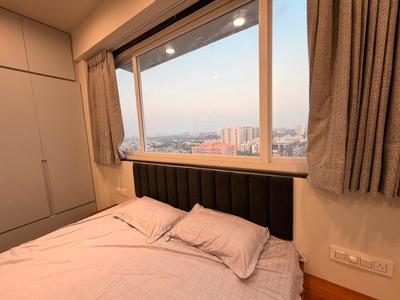 Bedroom Image of 1950 Sq.ft 3 BHK Apartment / Flat for rent in Bhayli Vadodara for Rs. 60000