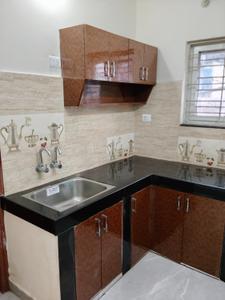 Kitchen Image of 1300 Sq.ft 2.5 BHK Builder Floor for rent in Humayun Nagar Hyderabad for Rs. 30000