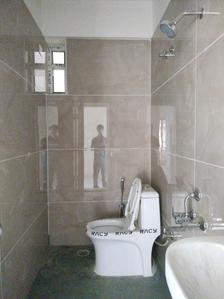 Common Bathroom Image of 1305 Sq.ft 3 BHK Apartment / Flat for sale in Habulus Hights, Electronic City Bengaluru for Rs. 7100000