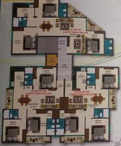 Image of 1670 Sq.ft 3 BHK Apartment / Flat for sale in Hanspal, Bhubaneswar for Rs. 9200000