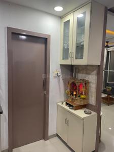Kitchen Image of 1340 Sq.ft 2 BHK Apartment / Flat for rent in Kalp Pavitra, New Gotri Vadodara for Rs. 17000