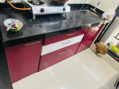 Kitchen Image of 650 Sq.ft 1 BHK Apartment / Flat for sale in HG Lake View, Taloja Navi Mumbai for Rs. 4000000