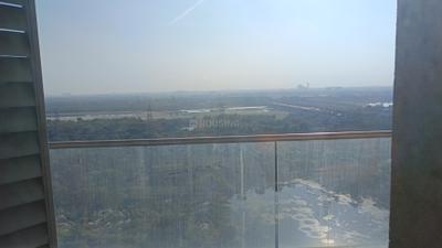 Balcony Image of 1380 Sq.ft 2 BHK Apartment / Flat for rent in Supertech Supernova, Sector 94 Noida for Rs. 52000
