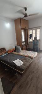 Bedroom Image of 350 Sq.ft 1 RK Villa for rent in Shyamal Ahmedabad for Rs. 12100