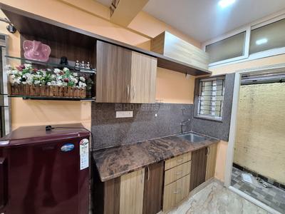 Kitchen Image of 800 Sq.ft 1 BHK Apartment / Flat for rent in Akshayanagar Bengaluru for Rs. 19000
