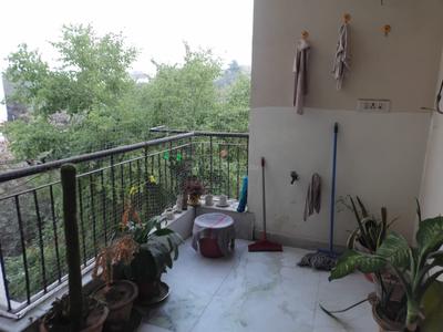 Balcony Image of 1200 Sq.ft 2 BHK Builder Floor for rent in Hauz Khas New Delhi for Rs. 60000