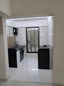 Kitchen Image of 750 Sq.ft 2 BHK Apartment / Flat for rent in Unique Greens, Thane West Thane for Rs. 32000