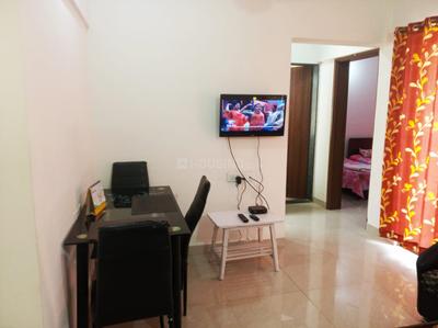 Hall Image of 600 Sq.ft 1 BHK Apartment / Flat for rent in Amit Colori, Undri Pune for Rs. 16000