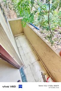 Balcony Image of 550 Sq.ft 1 BHK Apartment / Flat for rent in Pimple Gurav Pune for Rs. 13000