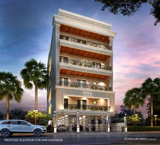 Image of 2100 Sq.ft 3 BHK Apartment / Flat for sale in Indore GPO, Indore for Rs. 12600000