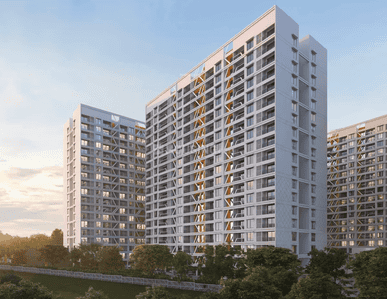 Image of 1090 Sq.ft 2 BHK Apartment / Flat for sale in K Shire, Punawale, Pune for Rs. 5500000