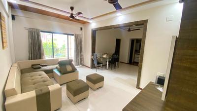 Hall Image of 1100 Sq.ft 3 BHK Apartment / Flat for rent in Jodhpur Ahmedabad for Rs. 45000