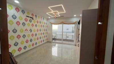 Hall Image of 1780 Sq.ft 3 BHK Apartment / Flat for rent in Hallmark Pinnacle, Kollur Hyderabad for Rs. 40000