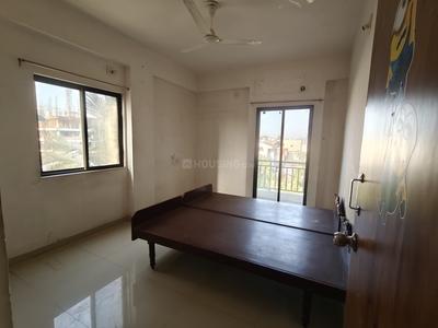 Bedroom Image of 1500 Sq.ft 3 BHK Apartment / Flat for rent in Samanvay Saptarshi, Manjalpur Vadodara for Rs. 20000