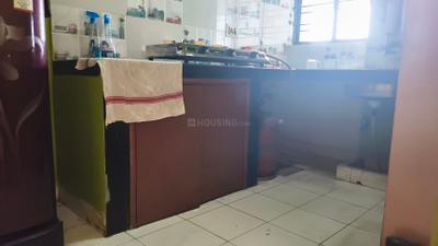 Kitchen Image of 1150 Sq.ft 3 BHK Apartment / Flat for rent in Diamond City West, Sarsuna Kolkata for Rs. 30000