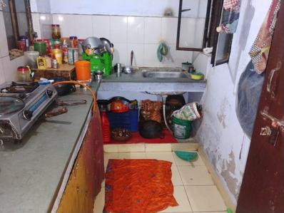 Kitchen Image of 550 Sq.ft 1 BHK Apartment / Flat for sale in Goner Jaipur for Rs. 1300000