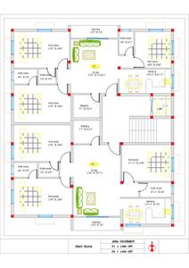 Floor Plan Image of 1050 Sq.ft 2 BHK Apartment / Flat for sale in Urapakkam Chennai for Rs. 6200000