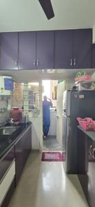 Kitchen Image of 730 Sq.ft 1 BHK Apartment / Flat for sale in Prathna Lavish, Gota Ahmedabad for Rs. 4200000