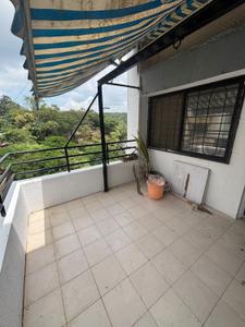 Balcony Image of 1652 Sq.ft 3 BHK Apartment / Flat for rent in Runwal Sinclair Apartment, Kothrud Pune for Rs. 42000