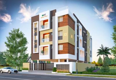 Image of 1296 Sq.ft 3 BHK Apartment / Flat for rent in Katpadi, Vellore for Rs. 30000
