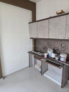 Kitchen Image of 1200 Sq.ft 3 BHK Apartment / Flat for rent in Gotri Vadodara for Rs. 28000