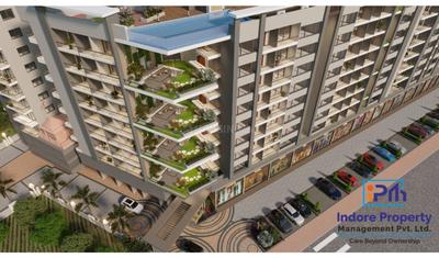 Image of 738 Sq.ft 1 BHK Apartment / Flat for sale in Super Corridor, Indore for Rs. 3837600