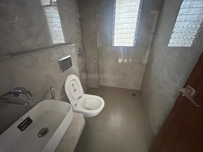 Bathroom Image of 2200 Sq.ft 3 BHK Apartment / Flat for rent in Kopar Khairane Navi Mumbai for Rs. 95000