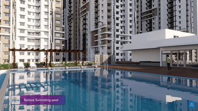Image of 1740 Sq.ft 3 BHK Apartment / Flat for sale in Aparna Sarovar Zicon, Serilingampally, Hyderabad for Rs. 20500000
