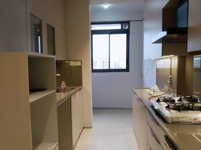 Kitchen Image of 1100 Sq.ft 3 BHK Apartment / Flat for rent in Rustomjee Seasons, Bandra East Mumbai for Rs. 250000
