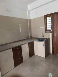 Kitchen Image of 810 Sq.ft 3 BHK Duplex for rent in Maple Bunglows 3, Lambha Ahmedabad for Rs. 18000