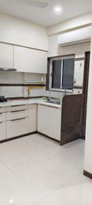 Kitchen Image of 1250 Sq.ft 3 BHK Apartment / Flat for rent in Shree Ram Kunj 4, Vallabh Vidhyanagar Anand for Rs. 30000