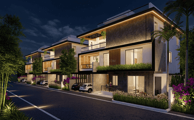 Image of 5891 Sq.ft 4 BHK Villa for sale in Sattva Amora, Ibrahim Bagh, Hyderabad for Rs. 130000000