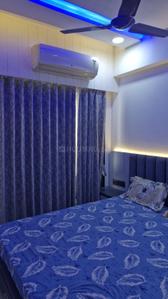 Bedroom Image of 1500 Sq.ft 3 BHK Apartment / Flat for rent in Ashwamegh Lifestyle, Sargasan Gandhinagar for Rs. 40000