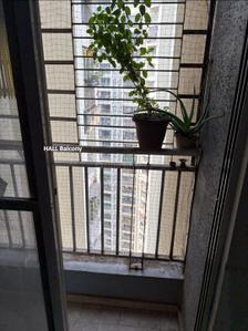 Balcony Image of 650 Sq.ft 2 BHK Apartment / Flat for sale in Bharat Ecovistas, Shilphata Thane for Rs. 6000000