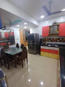 Kitchen Image of 2500 Sq.ft 4 BHK Independent House for rent in Lok Puram Extn, Thane West Thane for Rs. 120000