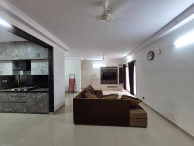 Living Room Image of 1740 Sq.ft 3.5 BHK Apartment / Flat for rent in Mantri Webcity, Narayanapura Bengaluru for Rs. 50000