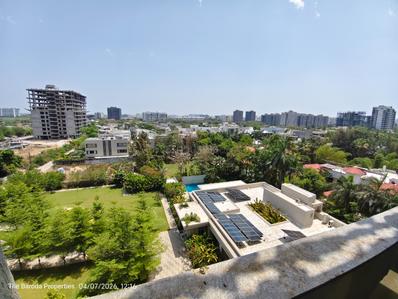 Balcony Image of 1800 Sq.ft 3 BHK Apartment / Flat for sale in New Gotri Vadodara for Rs. 12500000