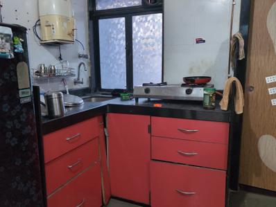 Kitchen Image of 650 Sq.ft 1 BHK Apartment / Flat for sale in Belapur CBD Navi Mumbai for Rs. 8000000