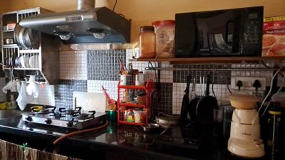 Kitchen Image of 970 Sq.ft 2 BHK Apartment / Flat for sale in Padmalaya, Sinthi Kolkata for Rs. 10000000