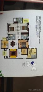 Image of 2152 Sq.ft 3 BHK Apartment / Flat for sale in Gomti Nagar, Lucknow for Rs. 10000000